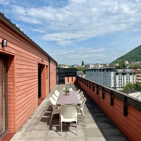 Sanctuary Belvedere Terrace & Mountain Panorama Lourdes